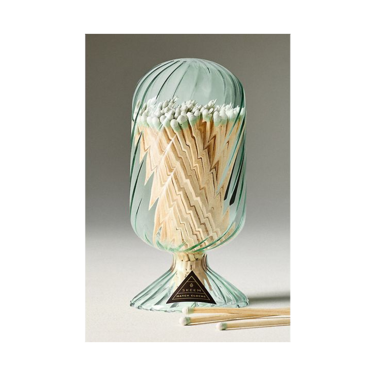 SKEEM glass match cloche