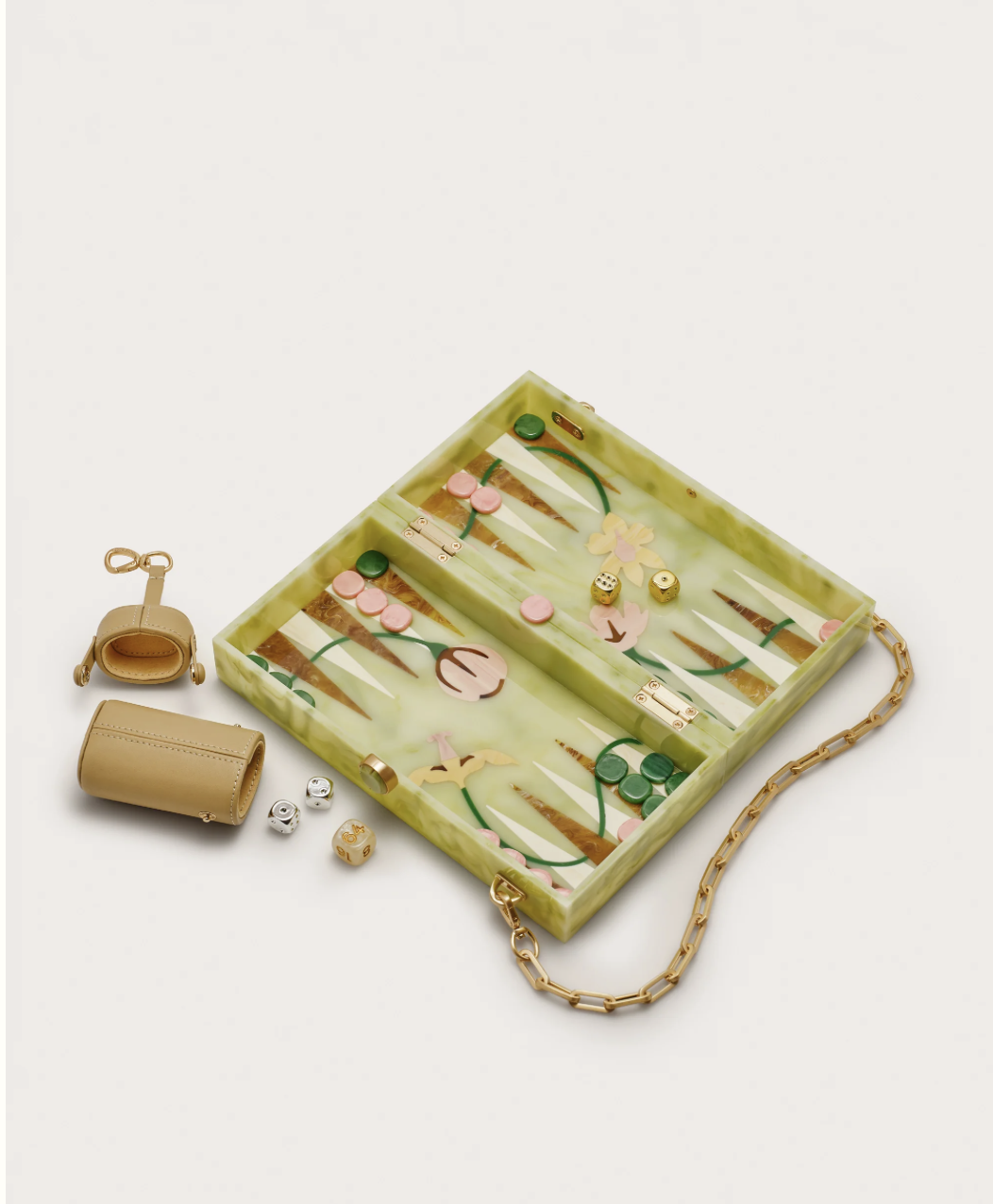 Cult Gaia backgammon clutch
