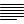 Icon of three horizontal lines representing a left text alignment symbol.