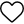 Black outline of a heart shape on a white background.