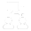 Icon of two people with speech bubbles symbolizing conversation or communication.