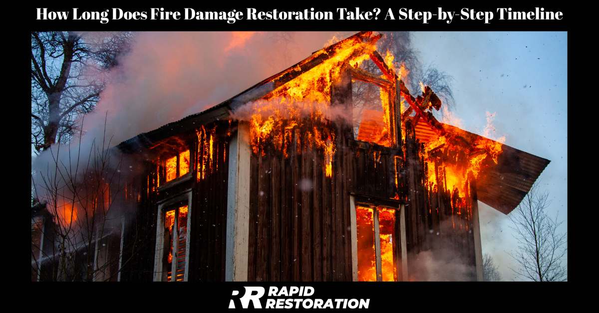 How Long Does Fire Damage Restoration Take? A Step-by-Step Timeline