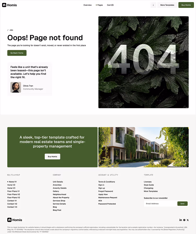 real estate 404