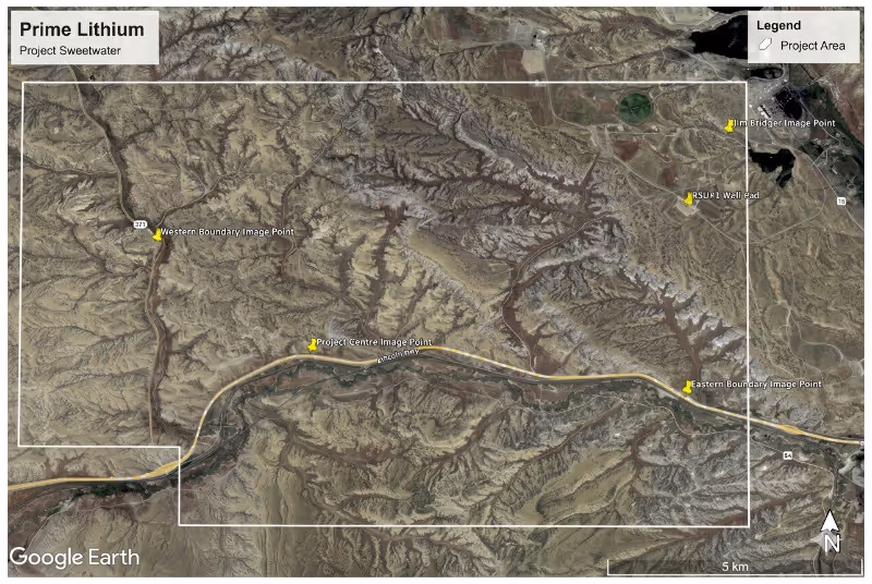 Project Sweetwater Map