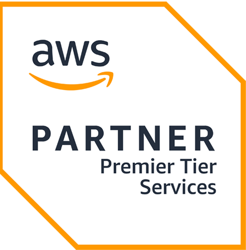 AWS Partner badge: Premier Tier Services