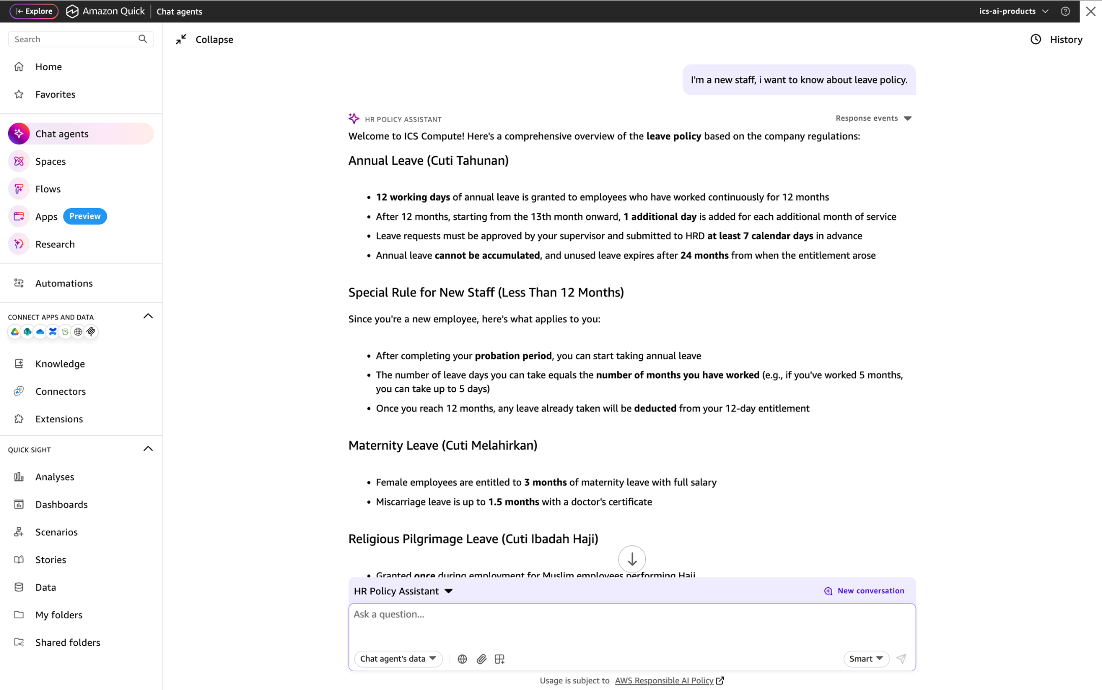Contextualize , learning company culture and labor law