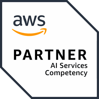 AWS Partner badge: AI Services Competency