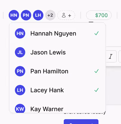 Unlimited users, no restriction. All team can join for free.