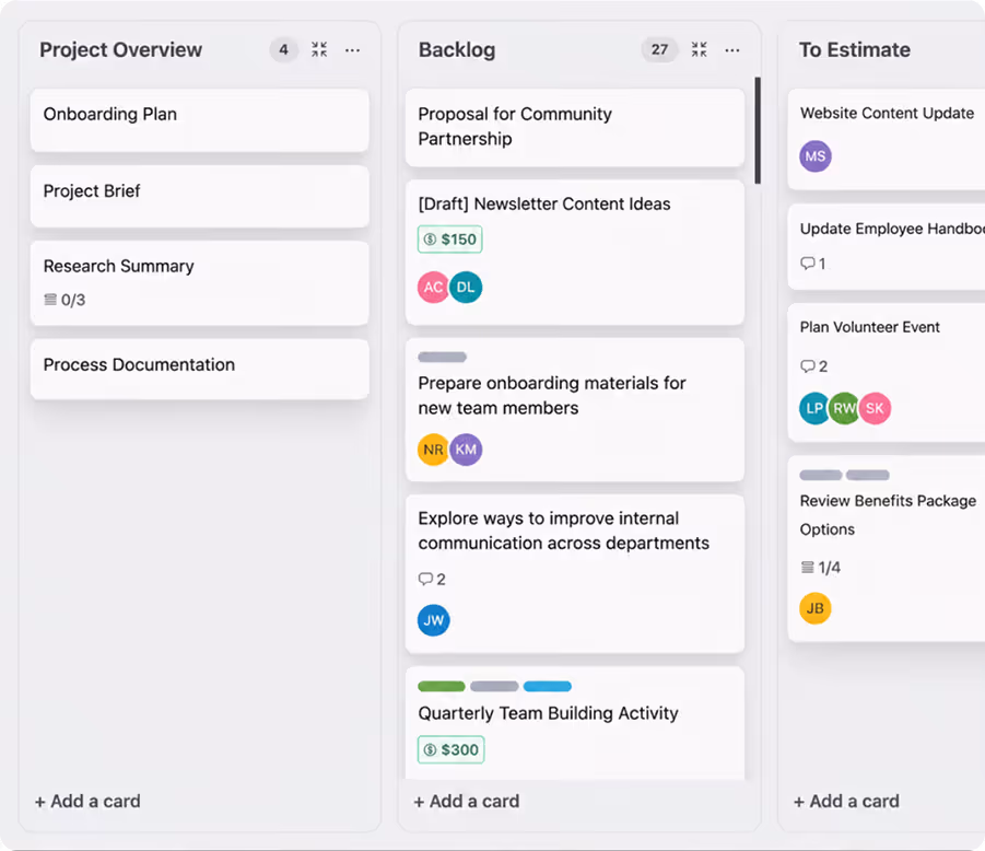 Task management with Chimedeck