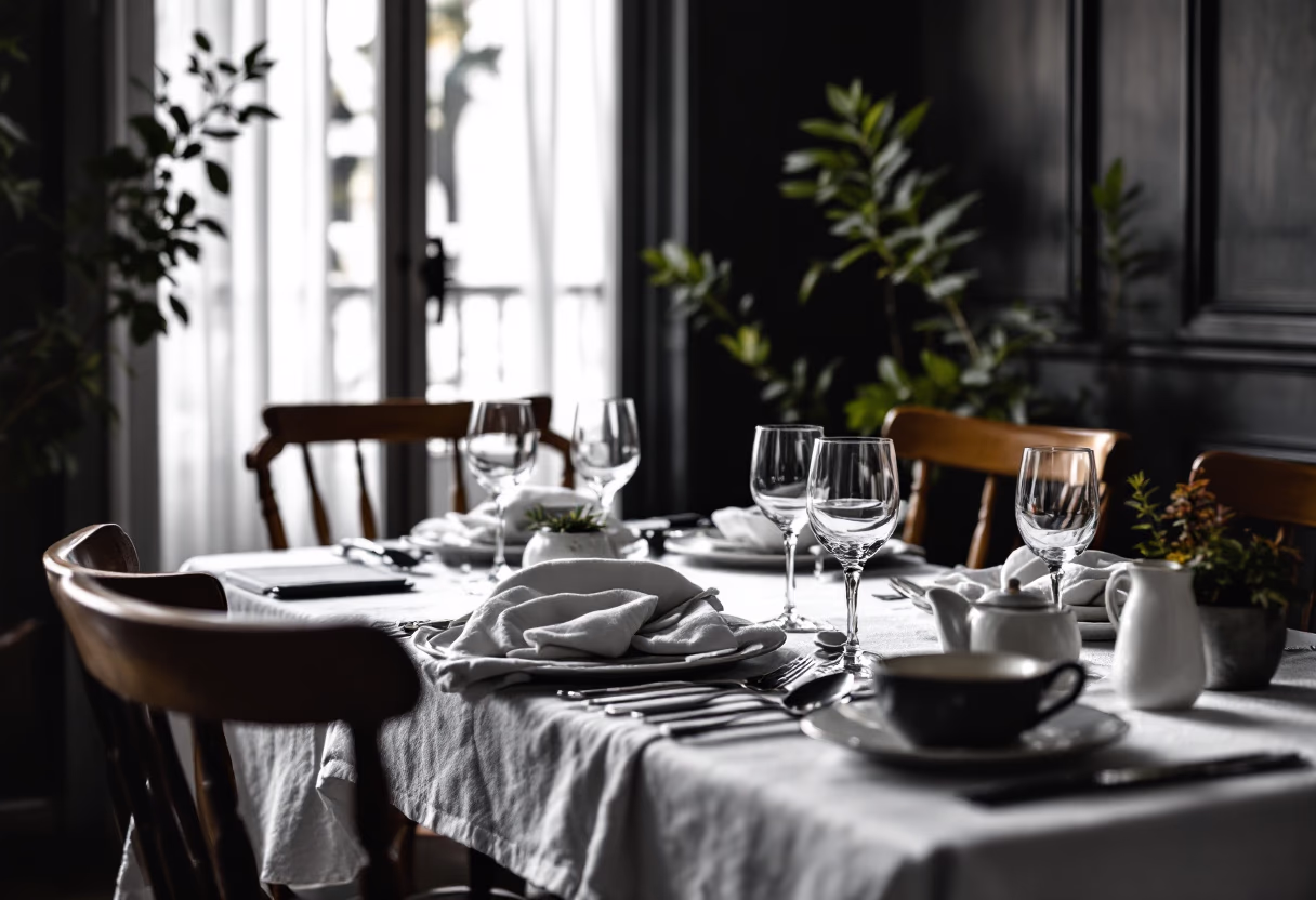 image of breakfast area (for a bed & breakfast)