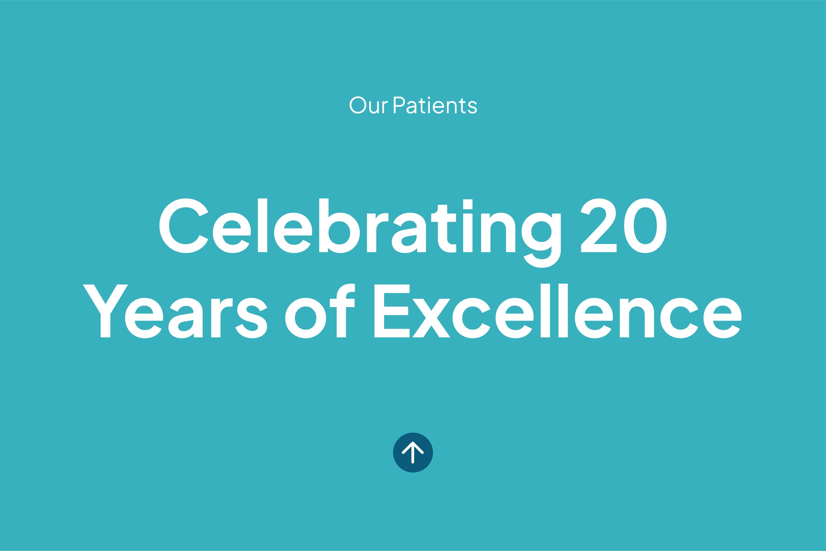 Celebrating 20 Years of Excellence: Hear It From Our Patients