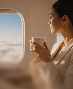 women looking out the window