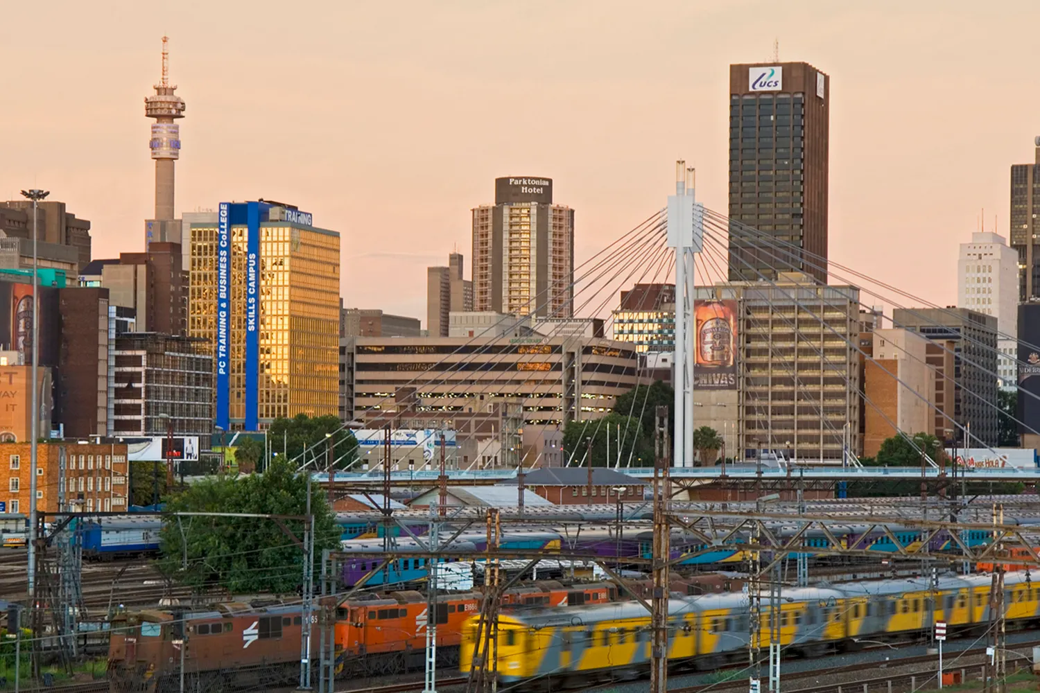 Braamfontein skyline, Johannesburg
