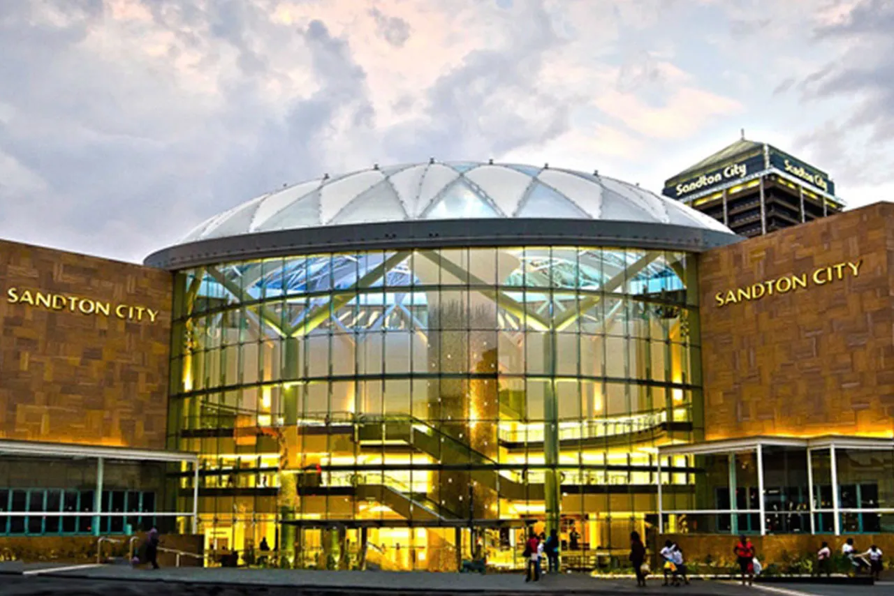 Sandton City shopping centre, Johannesburg