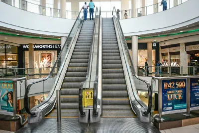 Hemingways Mall interior, East London