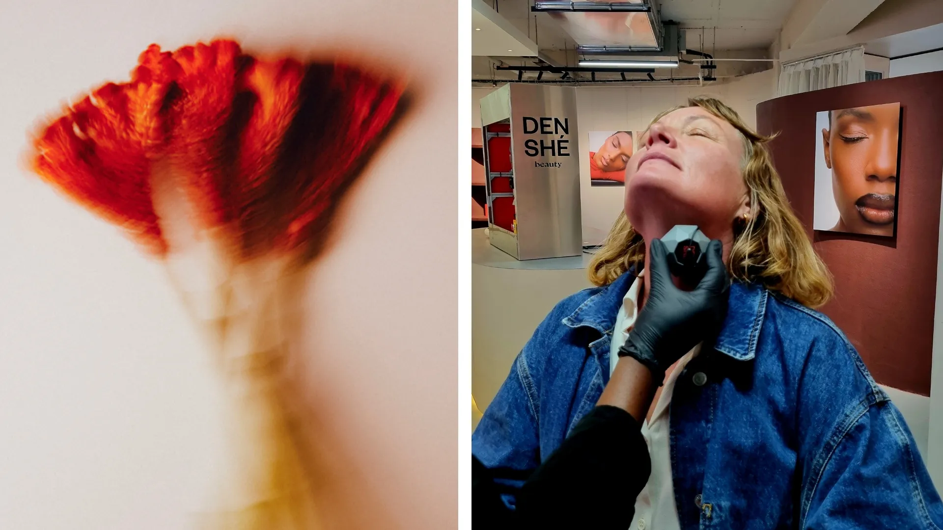 Denshe Beauty pop-up space at 204 Oxford, Illovo
