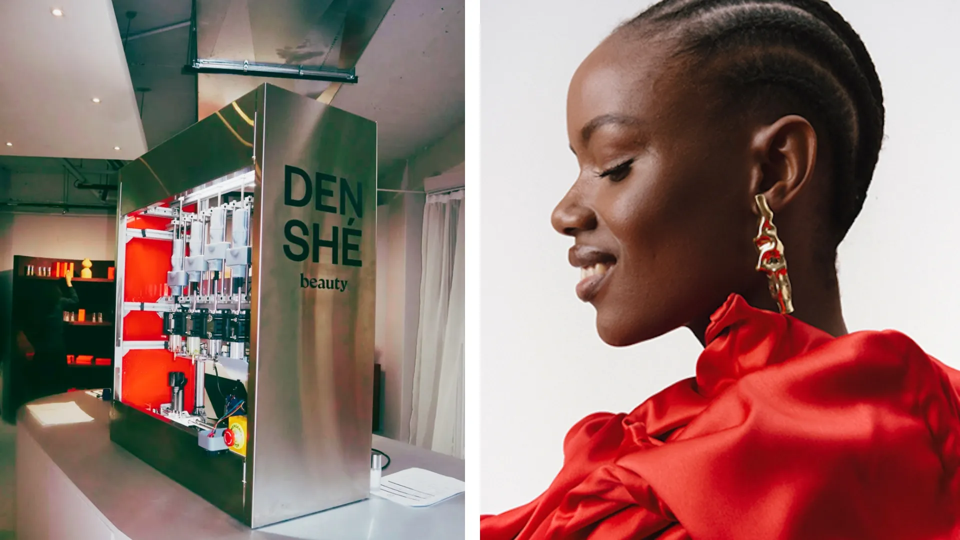 Denshe Beauty Matchmaker foundation-blending device