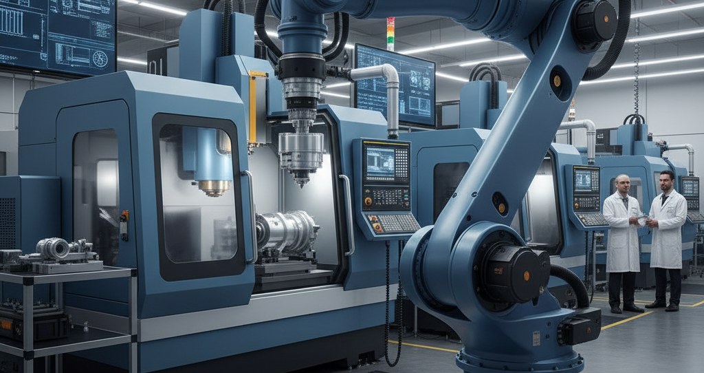 Robotic CNC Cell Lifts Output for a Gulf Auto Parts Supplier