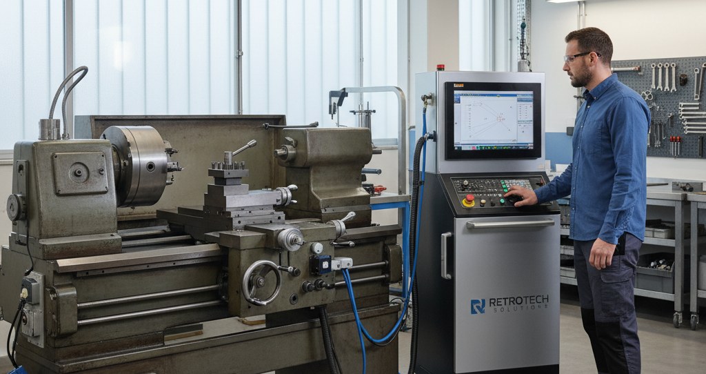 Retrofitting a Legacy Lathe with a Modern CNC Control