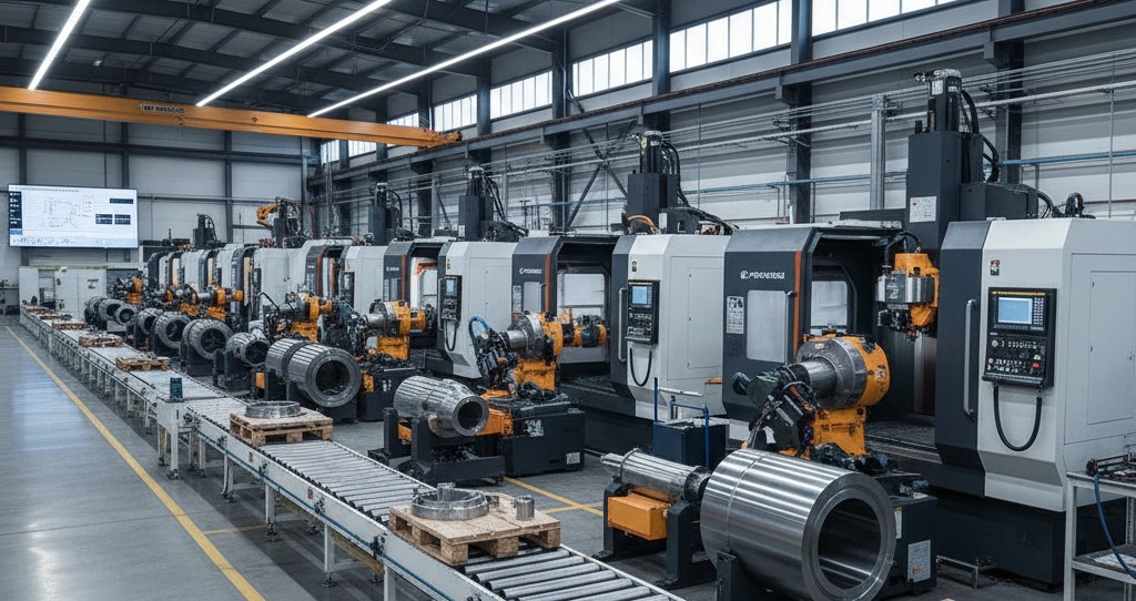 Turnkey Production Line for Oil and Gas Components