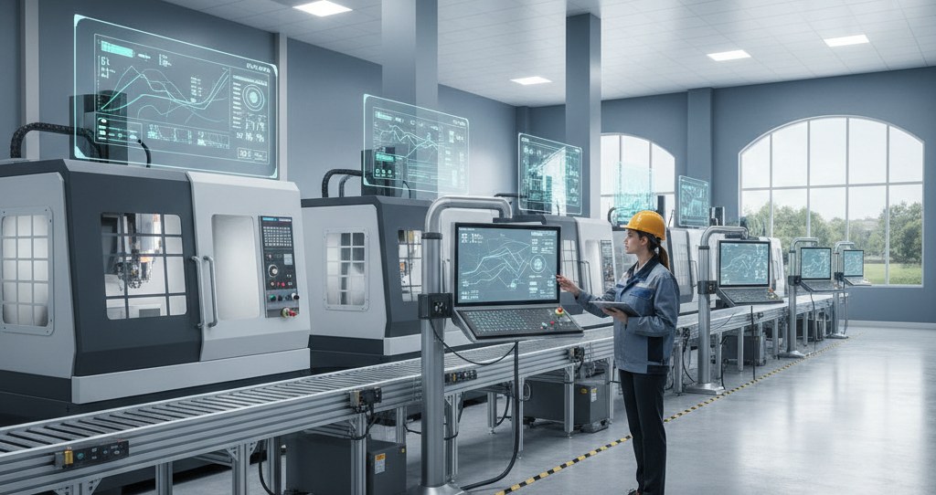 Smart Factory Monitoring Across a CNC Machine Fleet
