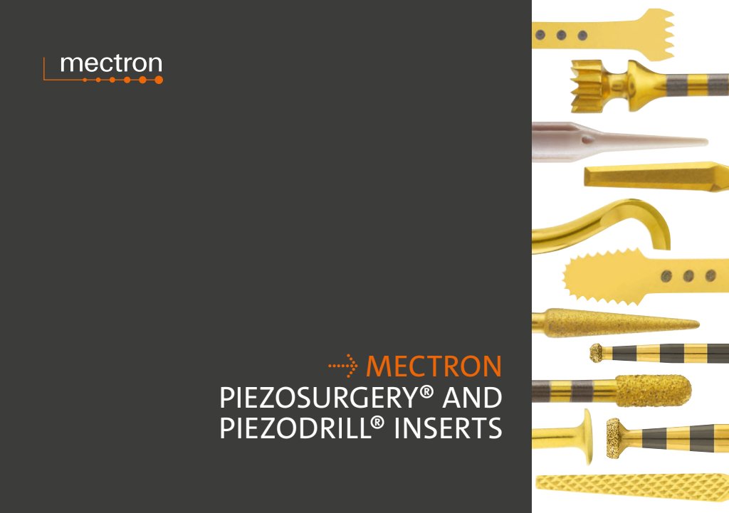 Mectron PIEZOSURGERY 工作尖型錄