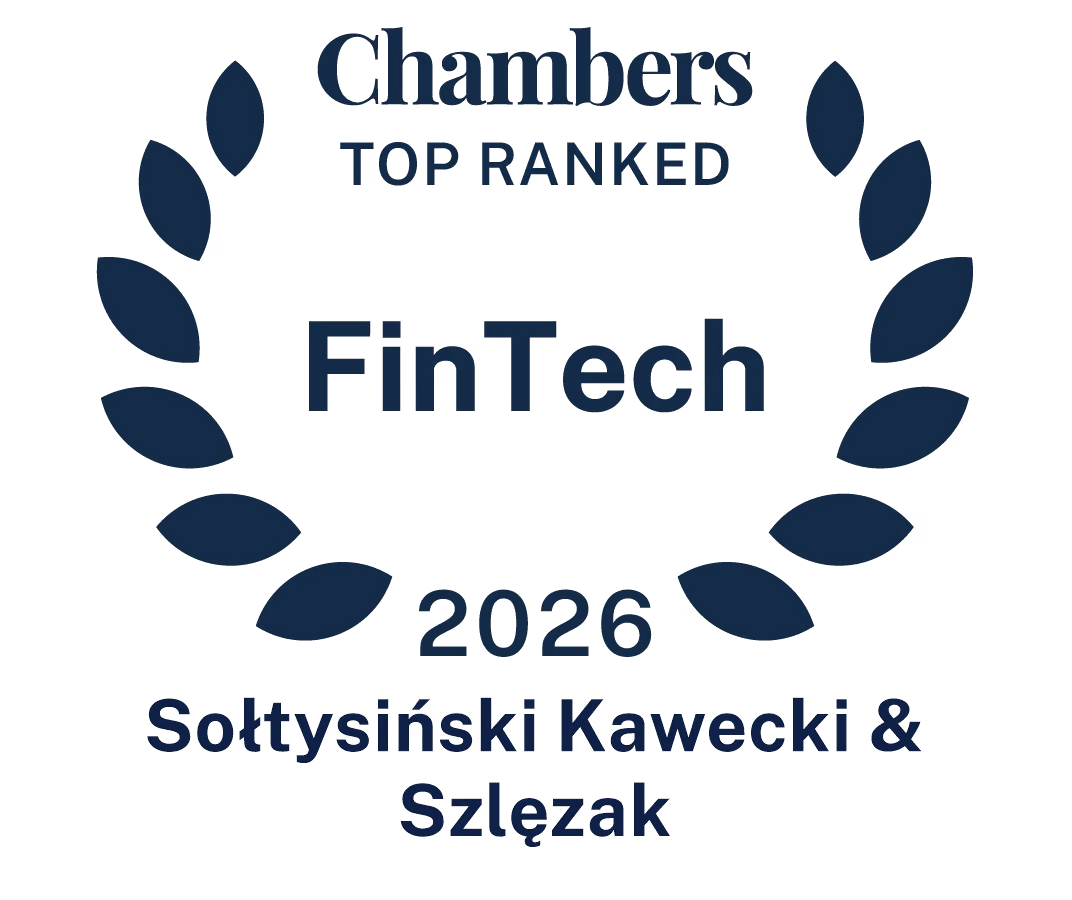 Chambers Fintech 2026 – wyróżnienie dla kancelarii SK&S