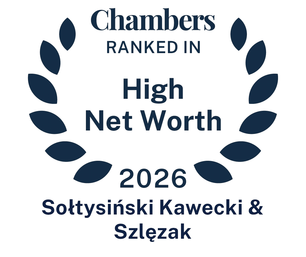 Logo firm HNW 2026 – wyróżnienie dla kancelarii SK&S