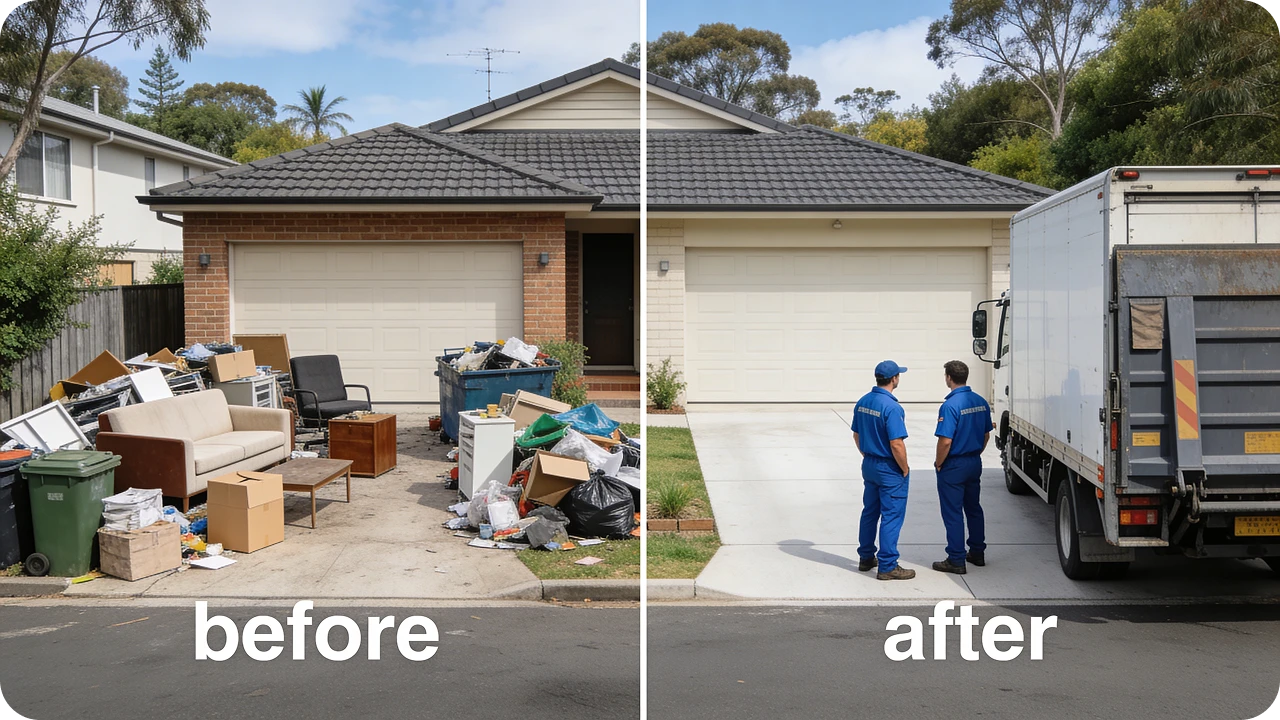 Browse through our gallery to see some of our recent rubbish removal projects in Sydney.

