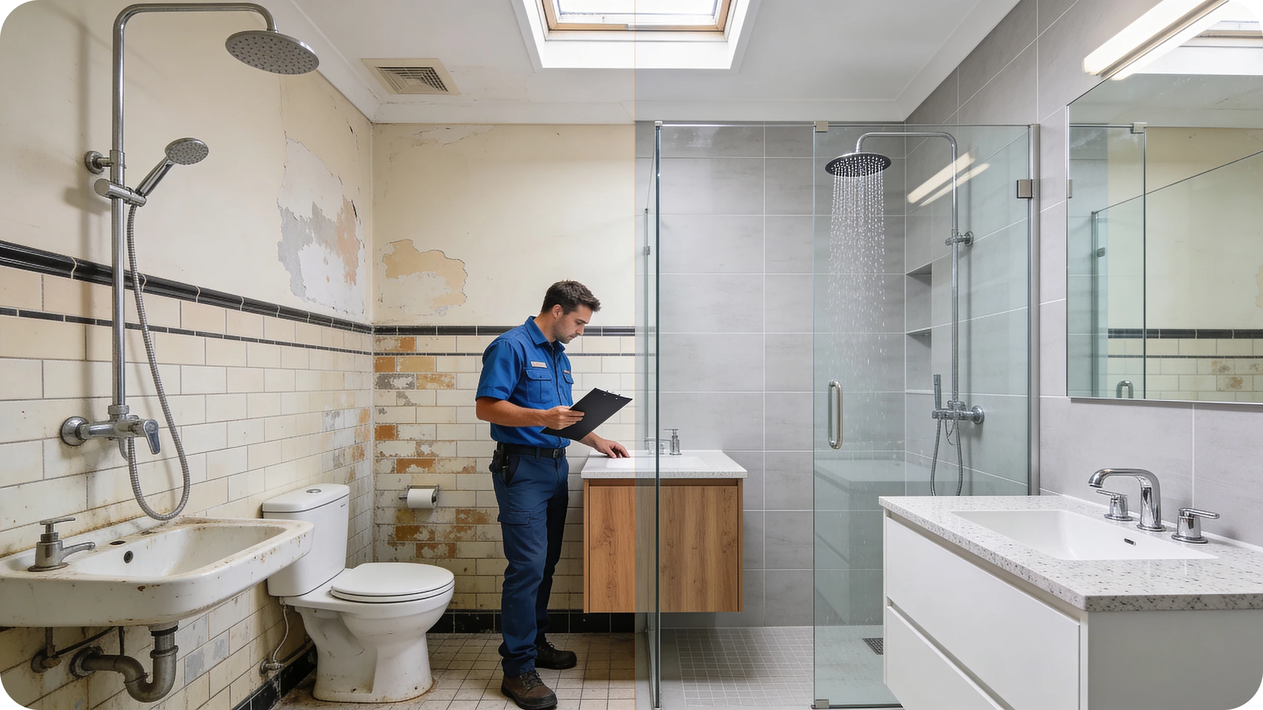 We offer a full range of bathroom renovation services in Sydney, designed to enhance the look and functionality of your bathroom. 