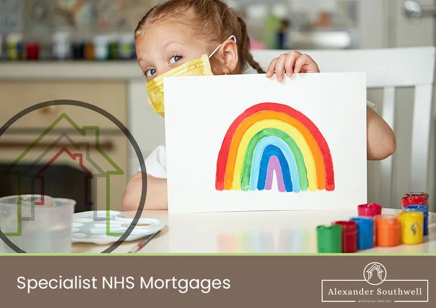 NHS healthcare worker consulting with a specialist mortgage adviser