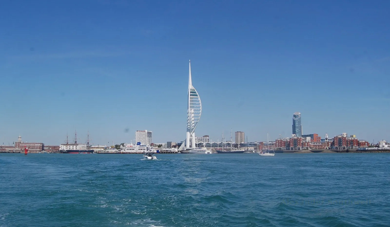 Spinnaker Tower and Portsmouth harbour, covered by our fee free mortgage brokers