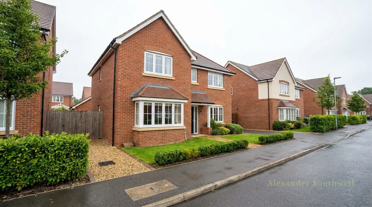 Detached UK family home representing mortgage borrowing capacity