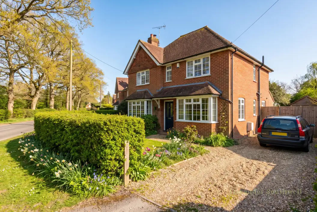 Red brick family home in Hampshire, the kind of purchase mortgages for limited company directors help with