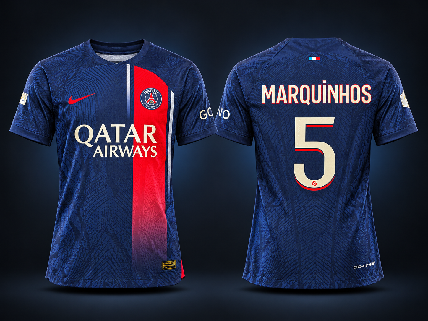 Maillot porté de Marquinhos — Paris Saint-Germain