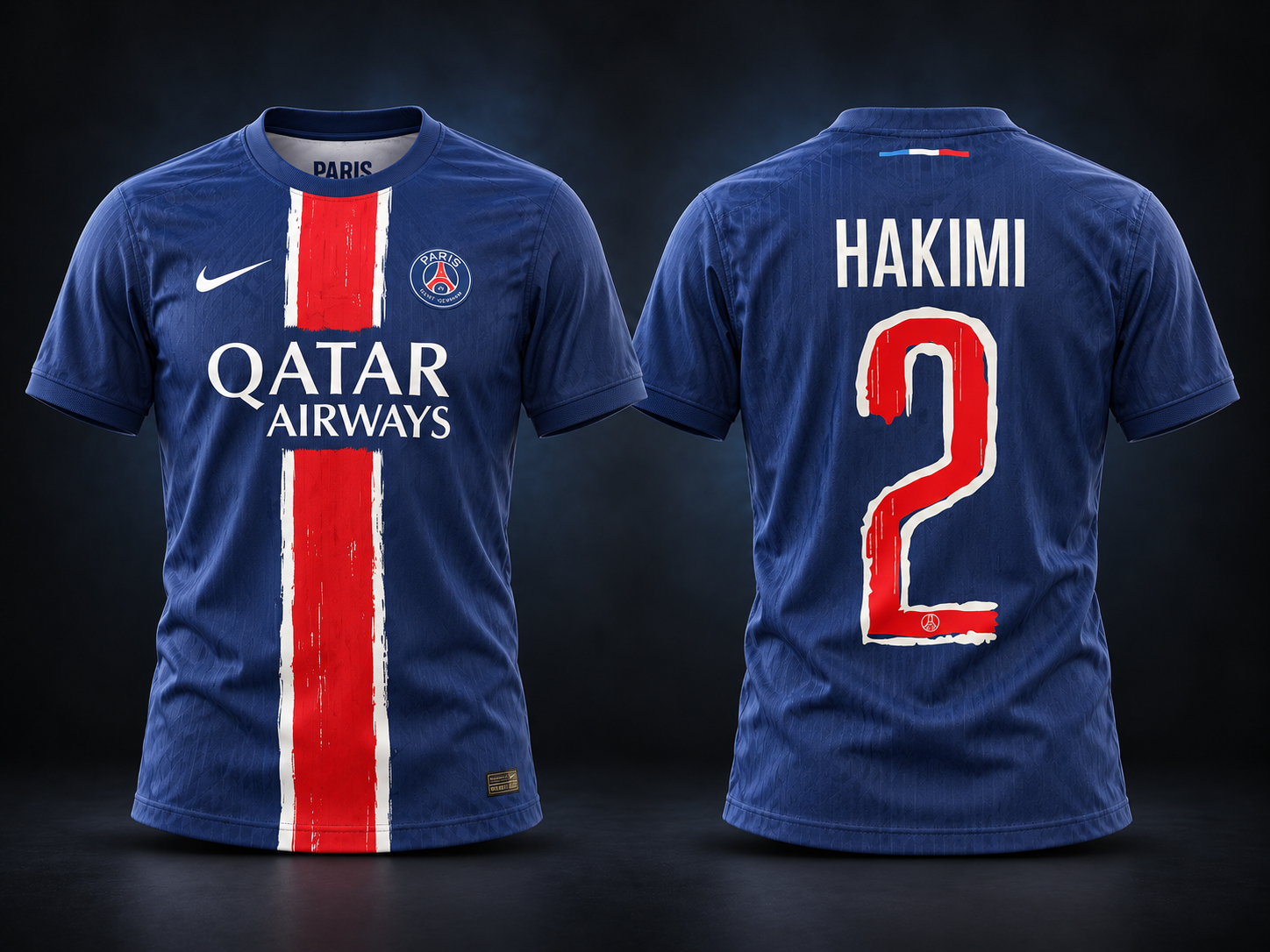Maillot préparé de Achraf Hakimi — Paris Saint-Germain