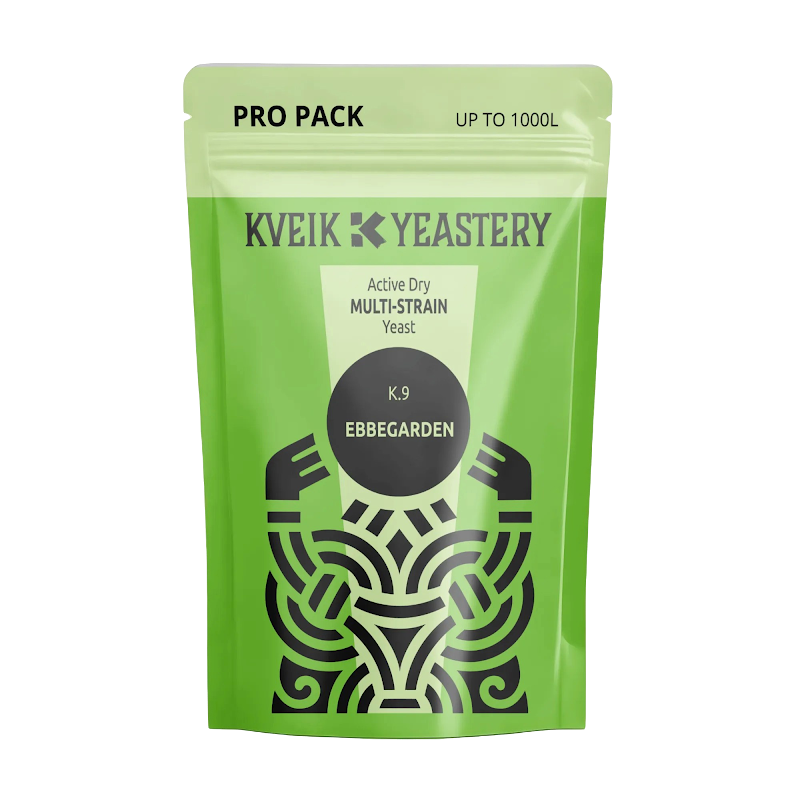 Ebbegarden kveik yeast provides stable fermentation with a balanced ester profile. Suitable for controlled and versatile fermentation processes.