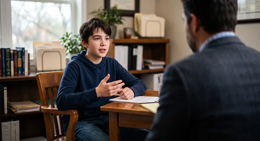 How Denton County Handles Interviews with Children 12 and Older