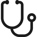 A black and white icon of a globe with two circular arrows surrounding it, symbolizing global recycling or environmental sustainability.