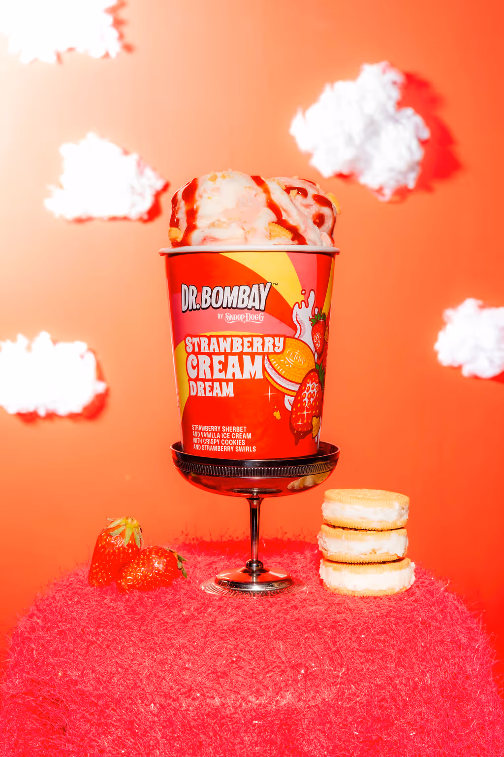 Pot de glace Strawberry cream dream