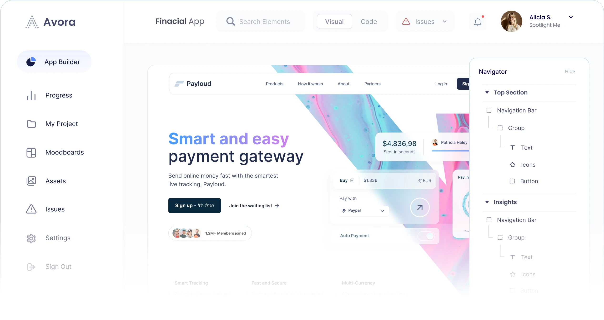 SaaS Dashboard - Webflow Template
