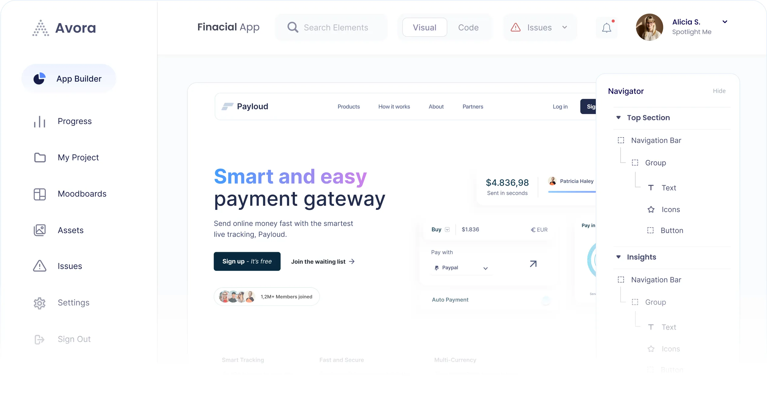 SaaS Dashboard - Webflow Template