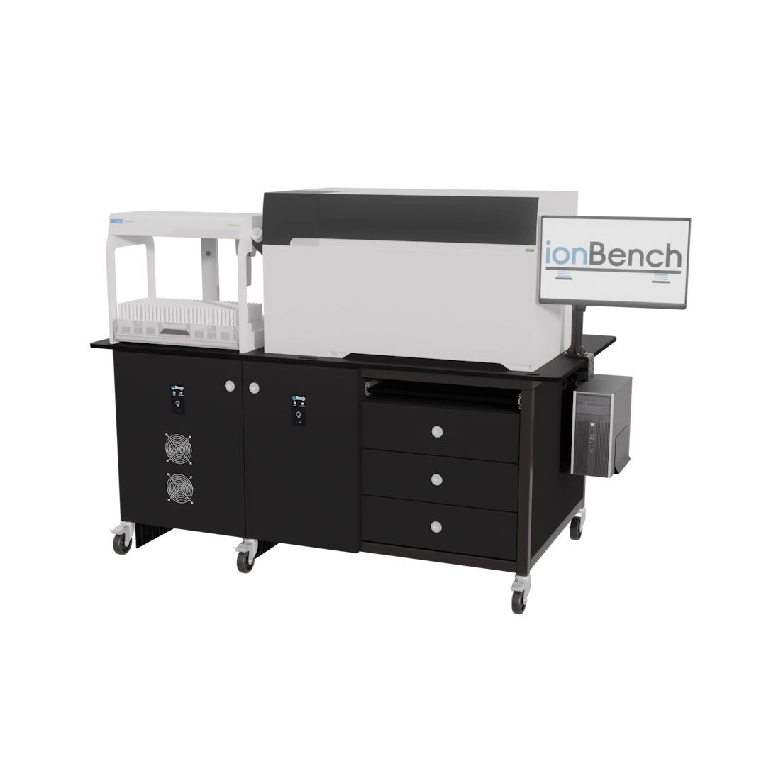 Agilent Instruments bench