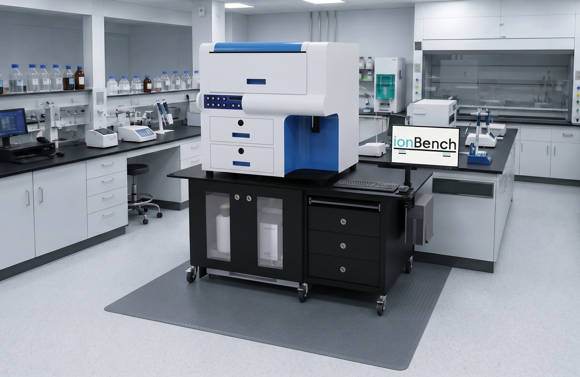 Flow cytometry benches