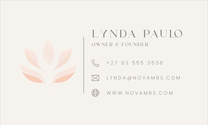 NovaMed brand collateral