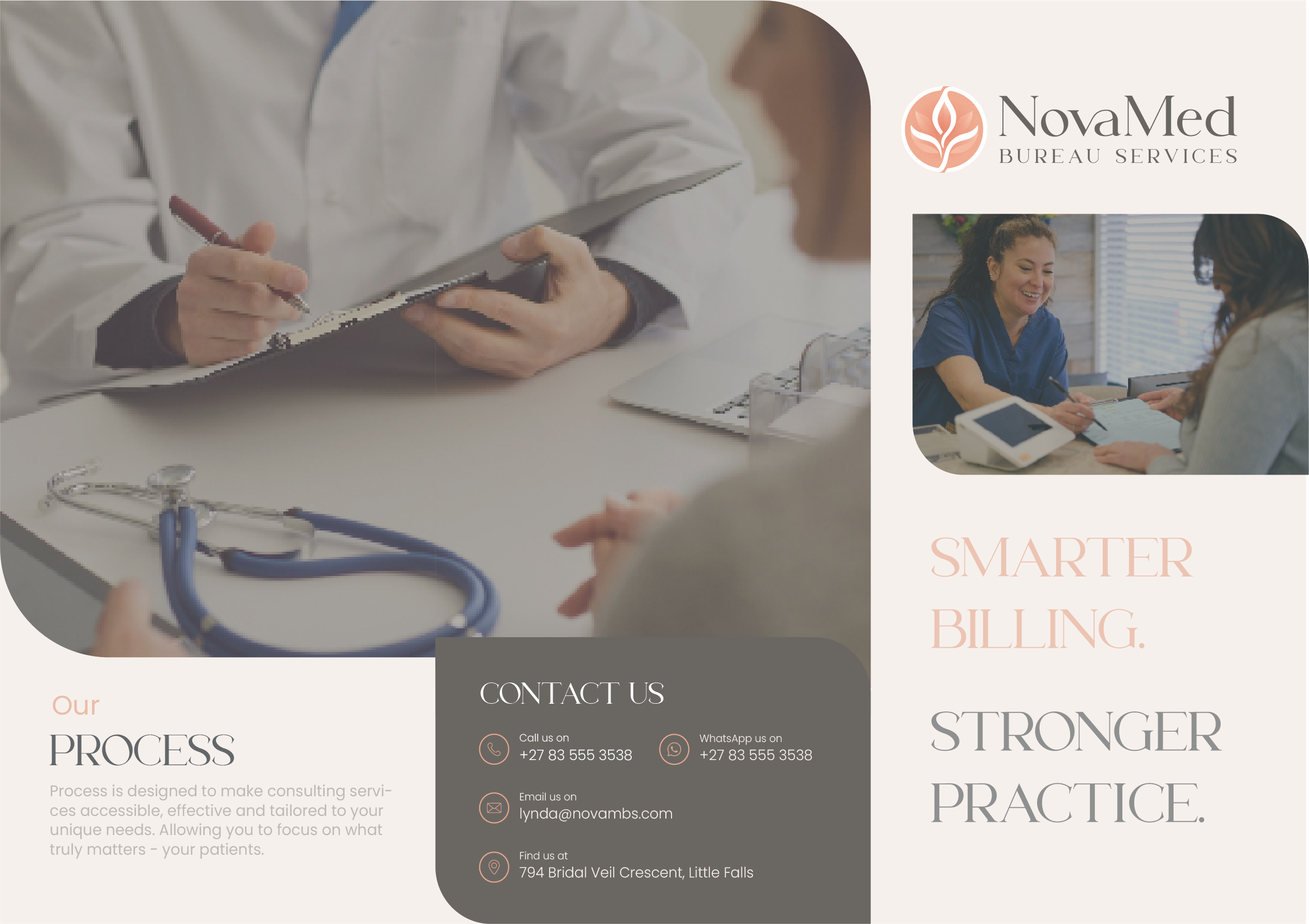 NovaMed brochure spread 2