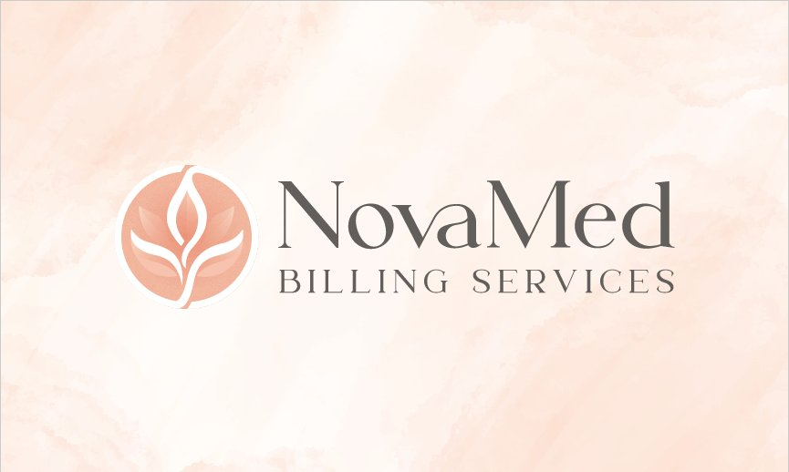 NovaMed business card front