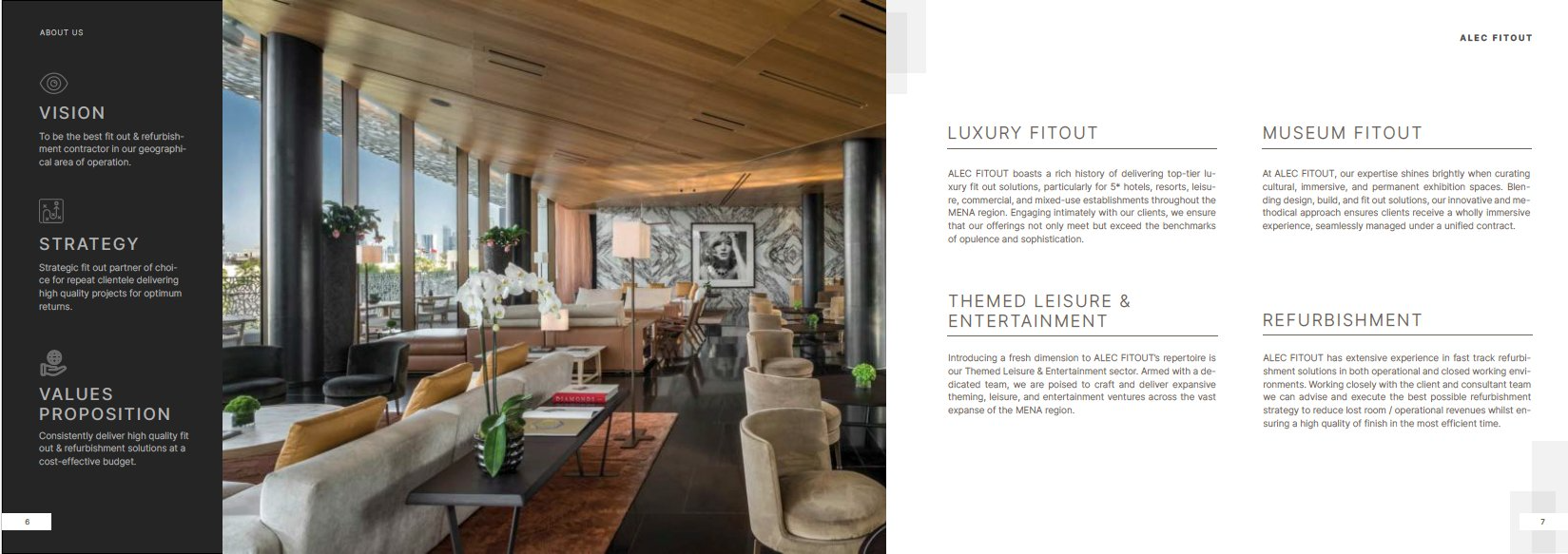 ALEC Fitout vision, strategy & services