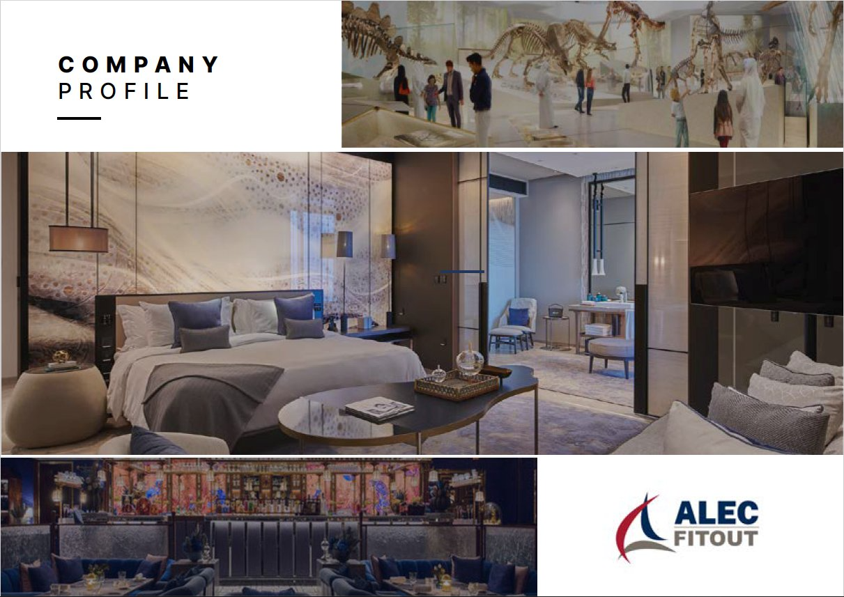 ALEC Fitout company profile cover