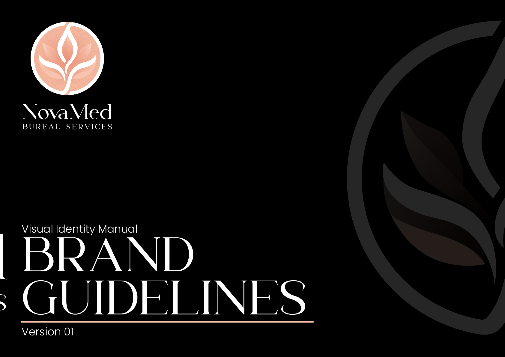NovaMed brand guidelines cover